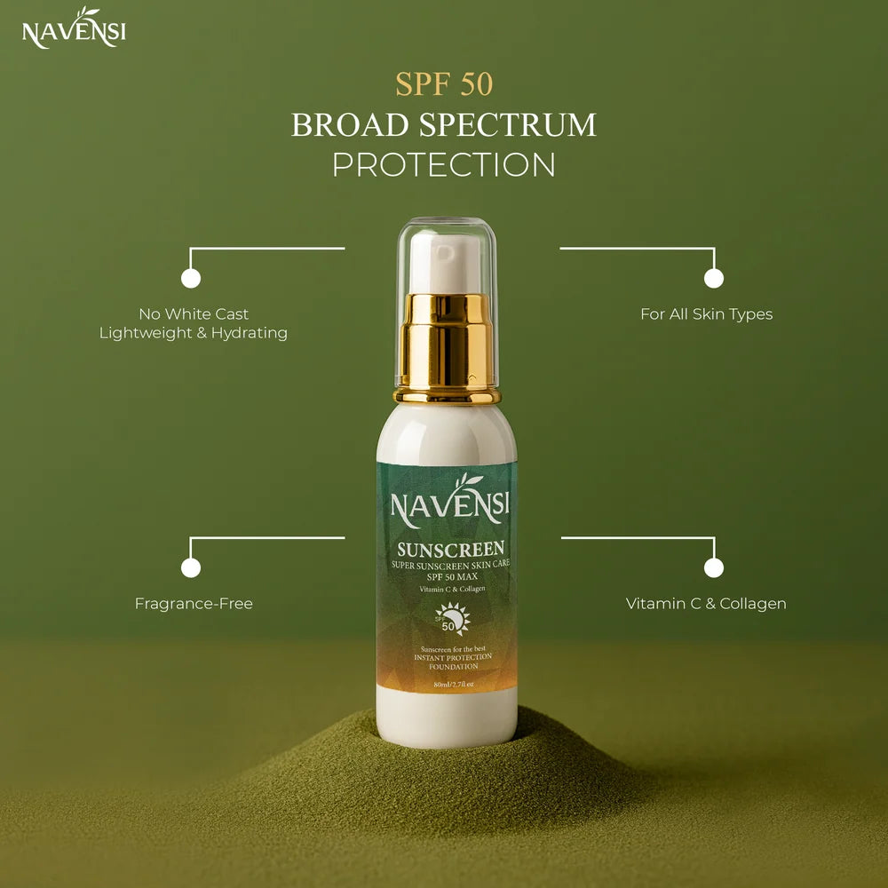NAVENSI Sunscreen SPF 50